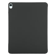 For iPad Air 11 2025 / 2024 Double-sided Clip Fixed Buckle Magnetic PU Leather Smart Tablet Case(Black)