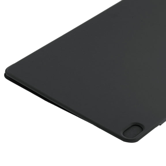 For iPad Air 11 2025 / 2024 Double-sided Clip Fixed Buckle Magnetic PU Leather Smart Tablet Case(Black)