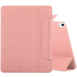 For iPad Air 11 2024 Double-sided Clip Fixed Buckle Magnetic PU Leather Smart Tablet Case(Pink) - iPad Air 11 2024 Cases by PMC TechLife | Online Shopping South Africa | PMC TechLife | Buy Now Pay Later Mobicred