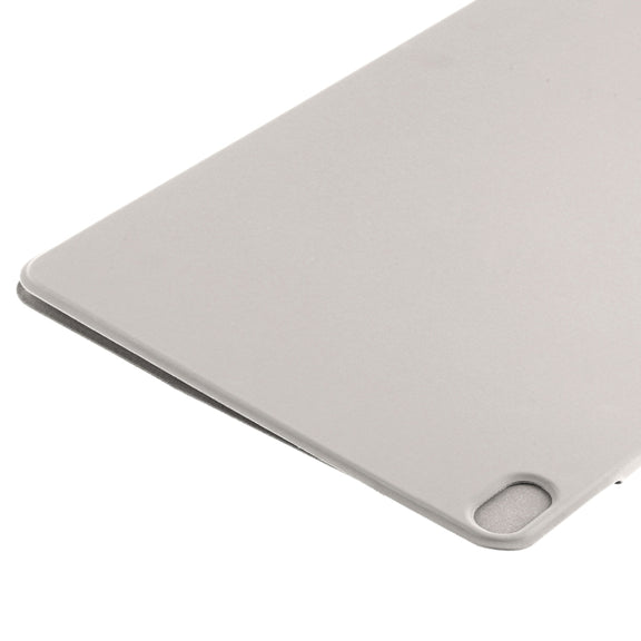 For iPad Air 11 2025 / 2024 Double-sided Clip Fixed Buckle Magnetic PU Leather Smart Tablet Case(Grey)
