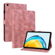 For Huawei MatePad SE 10.4 Lily Embossed Leather Tablet Case(Pink) - Huawei by PMC TechLife | Online Shopping South Africa | PMC TechLife | Buy Now Pay Later Mobicred