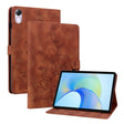 For Honor Pad X8 Pro / X9 2023 Lily Embossed Leather Tablet Case(Brown) - free shipping - PMC TechLife - Order now!