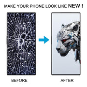 For ZTE nubia Red Magic 8S Pro+ Front Screen Outer Glass Lens with OCA Optically Clear Adhesive