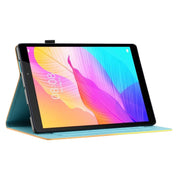 For iPad Pro 11 2024 Stitching Gradient Smart Leather Tablet Case(Orange Yellow)