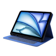 For iPad Air 11 2024 Fabric Leather Tablet Case(Blue)