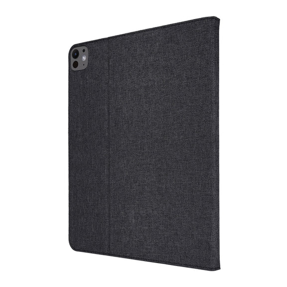 For iPad Air 11 2025 / 2024 Fabric Leather Tablet Case(Black)
