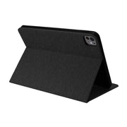 For iPad Air 11 2025 / 2024 Fabric Leather Tablet Case(Black)