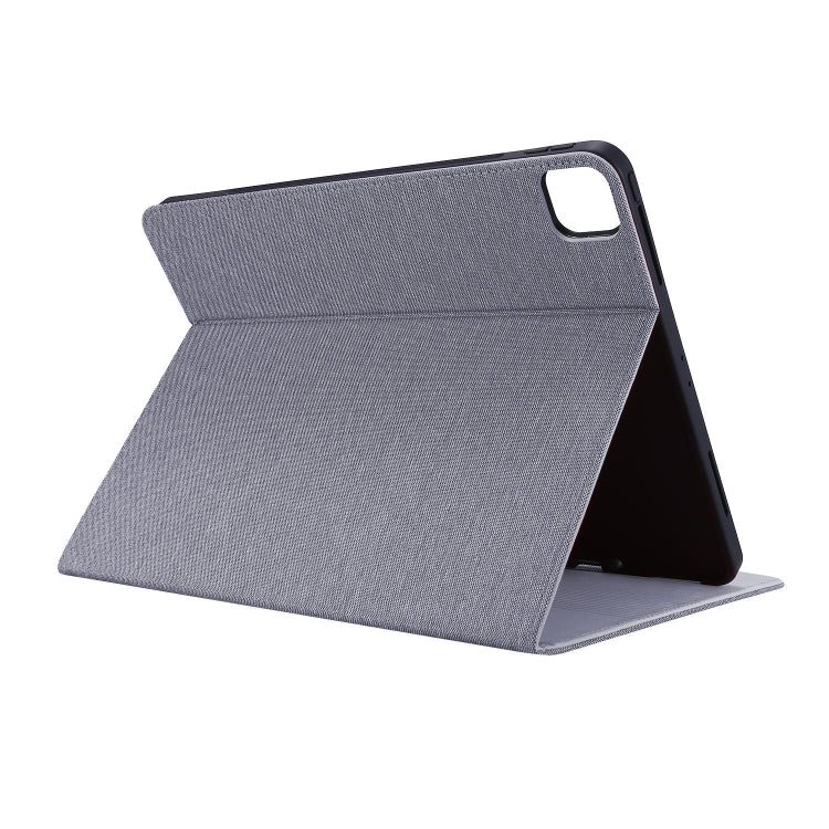 For iPad Air 11 2025 / 2024 Fabric Leather Tablet Case(Grey)
