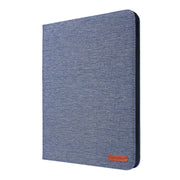 For iPad Air 13 2025 / 2024 Fabric Leather Tablet Case(Blue)