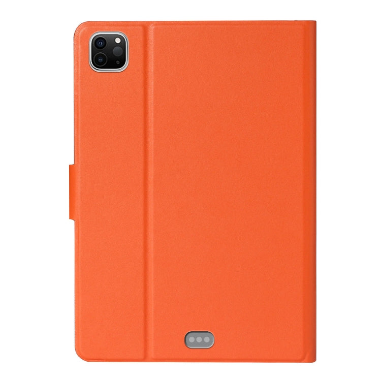 For iPad Pro 11 2024 Pure Color Smart Leather Tablet Case(Orange)