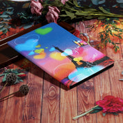 For iPad Pro 11 2024 Voltage Coloured Drawing Smart Leather Tablet Case(Romantic Tower)