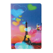 For iPad Pro 11 2024 Voltage Coloured Drawing Smart Leather Tablet Case(Romantic Tower)