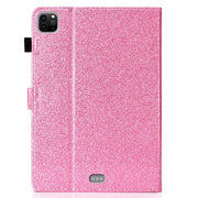 For iPad Pro 11 2024 Glitter Smart Leather Tablet Case(Pink)