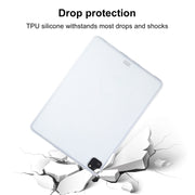 For iPad Air 13 2024 TPU Tablet Case(Frosted Clear)