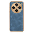 For vivo X100 Pro Electroplating Lambskin Leather Phone Case(Blue) - free shipping - PMC TechLife - Order now!