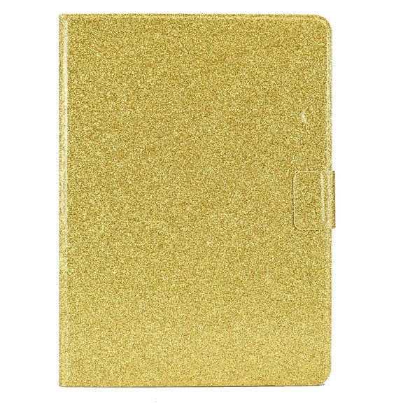 For iPad Pro 11 2024 Varnish Glitter Powder Smart Leather Tablet Case(Yellow)