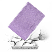 For iPad Pro 11 2024 Varnish Glitter Powder Smart Leather Tablet Case(Purple)