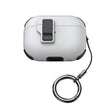 For AirPods Pro 2 Mechanical Switch Lock Bluetooth Earphone Protective Case(White) - free shipping - PMC Jewellery - Order now!