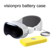 For Apple Vision Pro Accessories Power Silicone Protective Case(Yellow)