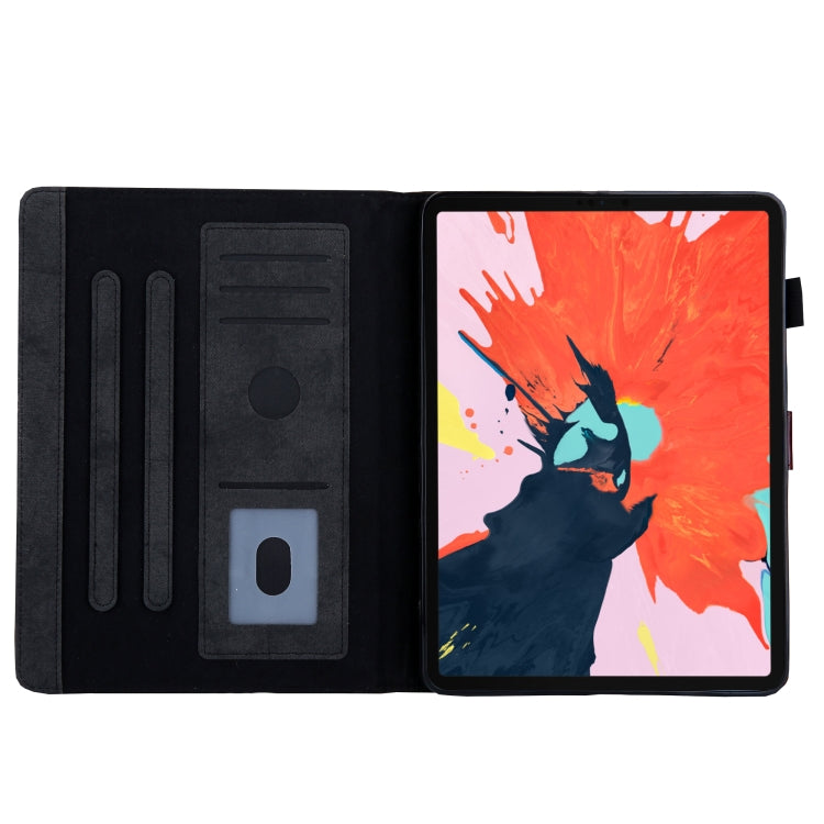 For iPad Pro 11 2024 Cloth Texture Leather Tablet Case(Black)