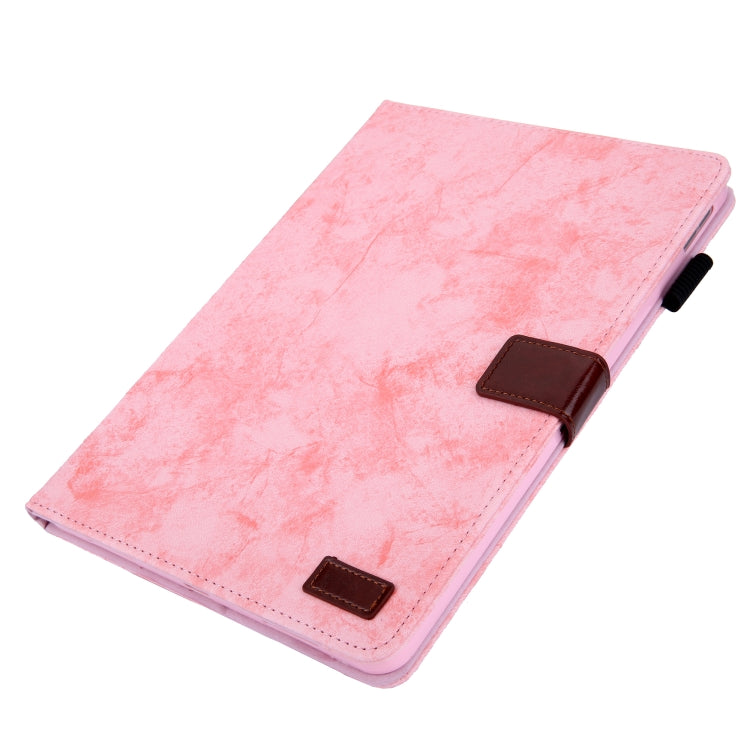 For iPad Pro 11 2024 Cloth Texture Leather Tablet Case(Pink)