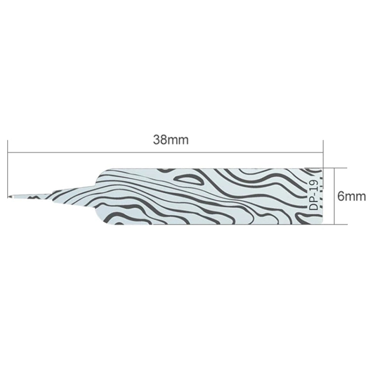 5pcs Mijing DP-19 Forged Blade