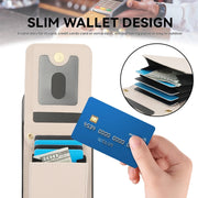 For iPhone 16 Pro Max YM015 Crossbody Rhombic Card Bag RFID Phone Case(White)
