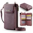 CaseMe Me40 Vertical Multifunctional Shoulder Crossbody Phone Bag(Red) - free shipping - PMC Jewellery - Order now!