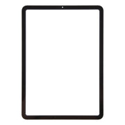 For iPad Air 4 Front Screen Outer Glass Lens with OCA Optically Clear Adhesive(Black)