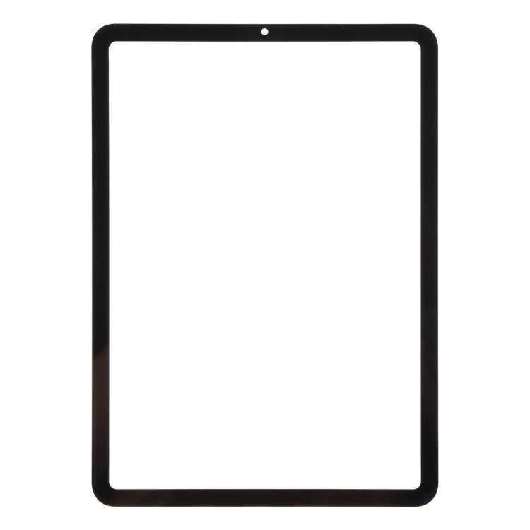 For iPad Air 5 Front Screen Outer Glass Lens with OCA Optically Clear Adhesive(Black)