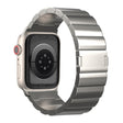 For Apple Watch Series 9 45mm One-Bead Magnetic Buckle Titanium Metal Watch Band(Silver) - free shipping - PMC TechLife - Order now!