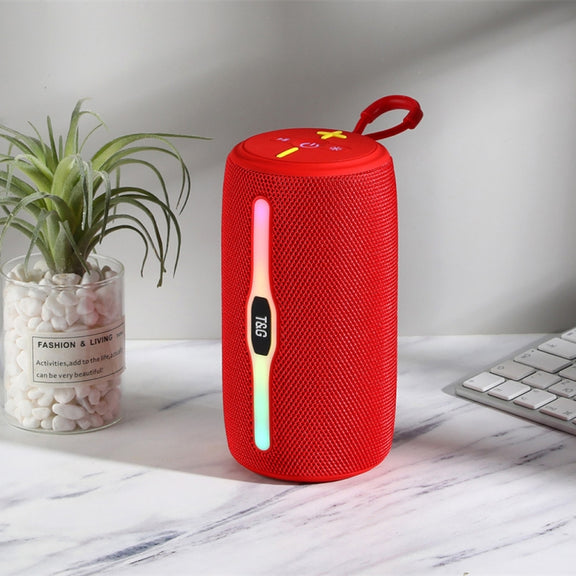 T&G TG675 Music Pulse Wireless Bluetooth Speaker with LED Light(Grey)