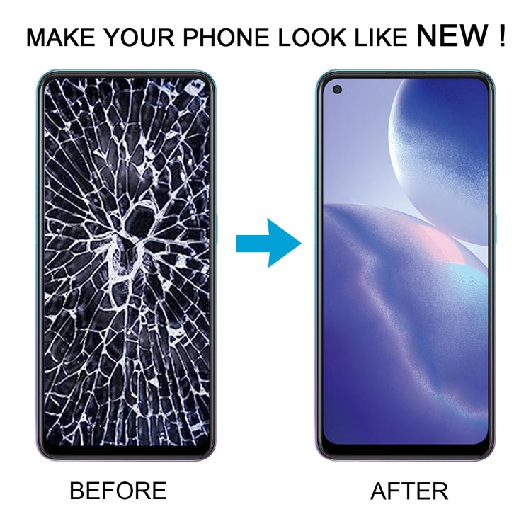 For OPPO A95 4G OLED LCD Screen Digitizer Full Assembly with Frame