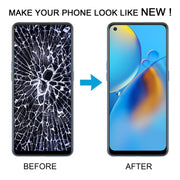 For OPPO Reno6 Lite OLED LCD Screen Digitizer Full Assembly with Frame