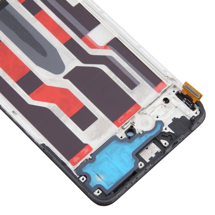 For OPPO Reno8 Z 5G OLED LCD Screen Digitizer Full Assembly with Frame