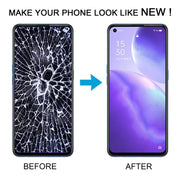 For OPPO Find X3 Lite OLED LCD Screen Digitizer Full Assembly with Frame