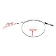 Off-road Motorcycle Modified 22mm Handle Throttle Clamp Hand Grip Big Torque Oil Visual Throttle Accelerator for with Cable(Gold with Silver Throttle Cable)