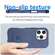 For iPhone 16 Pro Full Coverage Shockproof TPU Phone Case(Blue)
