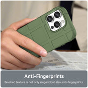 For iPhone 16 Pro Full Coverage Shockproof TPU Phone Case(Green)