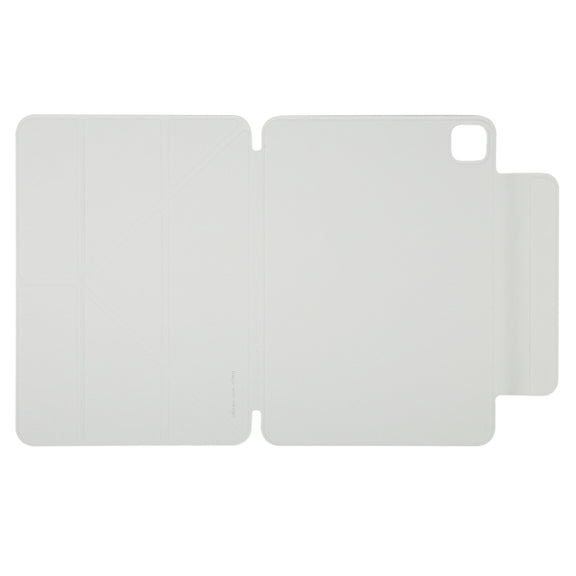 For iPad Pro 13 2024 Y-Shape Double-sided Clip Magnetic Smart Tablet Case(Light Grey)