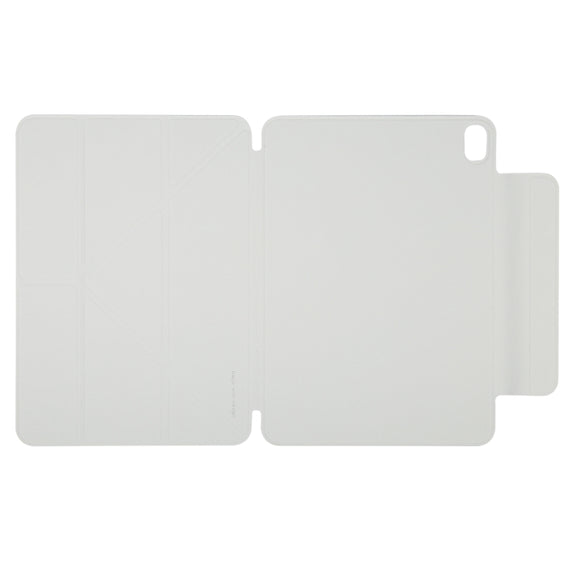 For iPad Air 13 2024 Y-Shape Double-sided Clip Magnetic Smart Tablet Case(Light Grey)