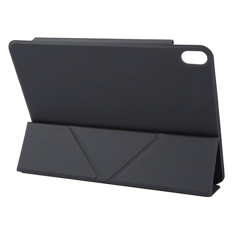 For iPad Air 11 2025 / 2024 Y-Shape Double-sided Clip Magnetic Smart Tablet Case(Black)