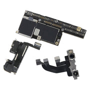 For iPhone X 256G Original Unlocked Mainboard Single SIM E-SIM US Version with Face ID