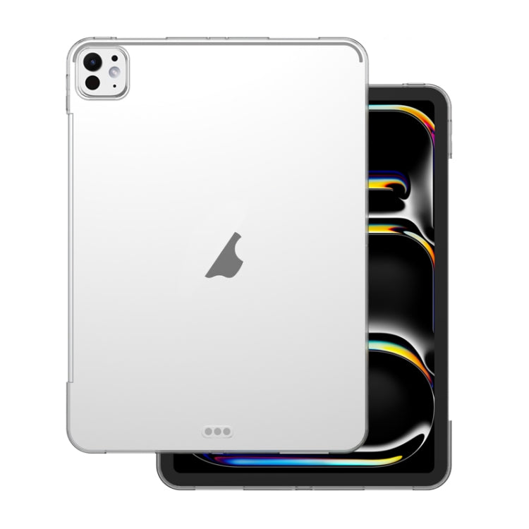 For iPad Pro 11 2024 Shockproof Soft TPU Protective Tablet Case(Transparent)
