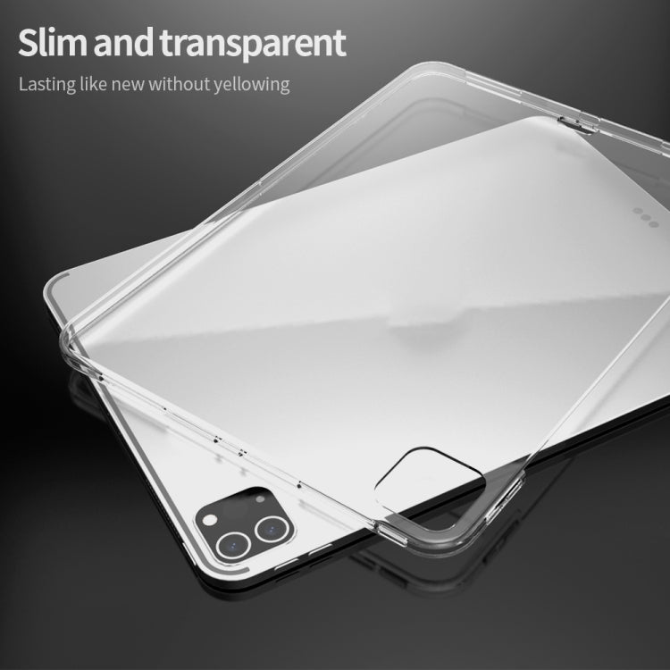 For iPad Air 11 2024 Shockproof Soft TPU Protective Tablet Case(Transparent)