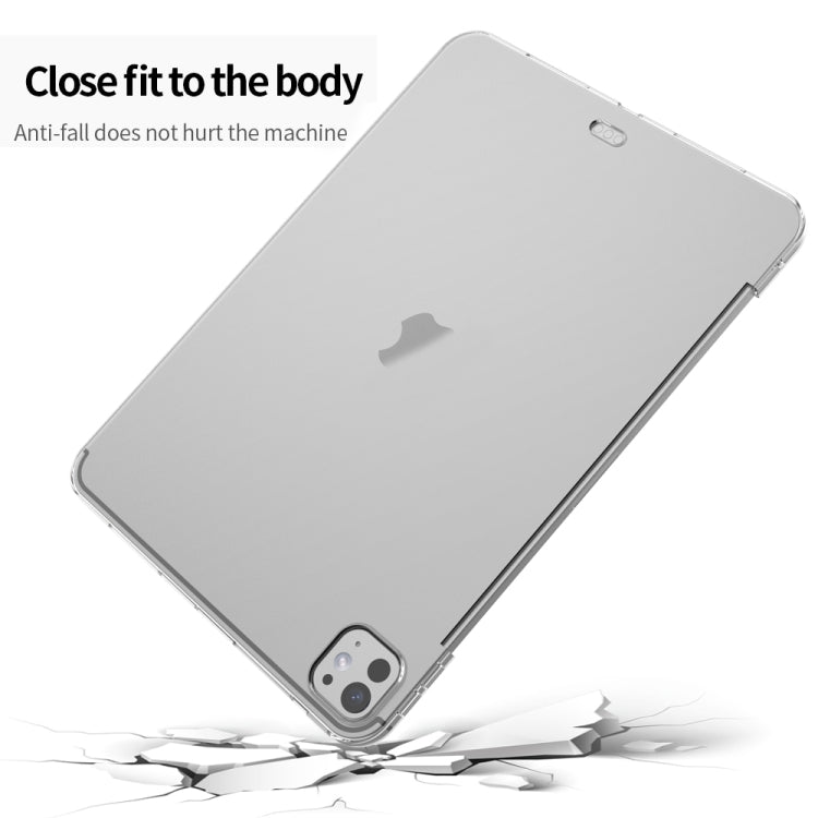 For iPad Air 11 2024 Shockproof Soft TPU Protective Tablet Case(Transparent)