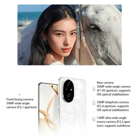 Honor 200, 12GB+256GB, Screen Fingerprint Identification, 6.7 inch MagicOS 8.0 Snapdragon 7 Gen 3 Octa Core, Network: 5G, NFC, OTG(Pink)
