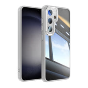 For Samsung Galaxy S25+ 5G Acrylic Hybrid TPU Armor Shockproof Phone Case(Grey)