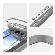 For Google Pixel 9 Pro XL Acrylic Hybrid TPU Armor Shockproof Phone Case(Grey)