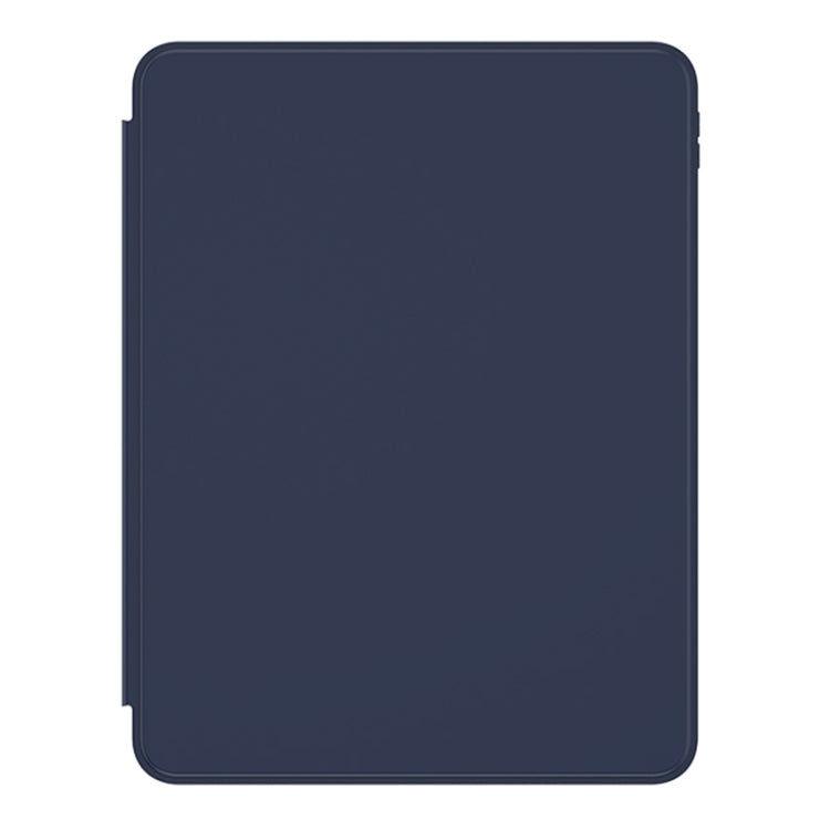For iPad Pro 11 2024 Mutural Jianshang Series Smart Leather Tablet Case(Dark Blue)
